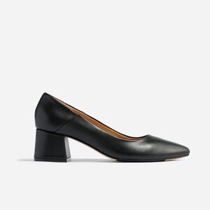 Nisolo Fiorella Go-To Mid Heel in Black